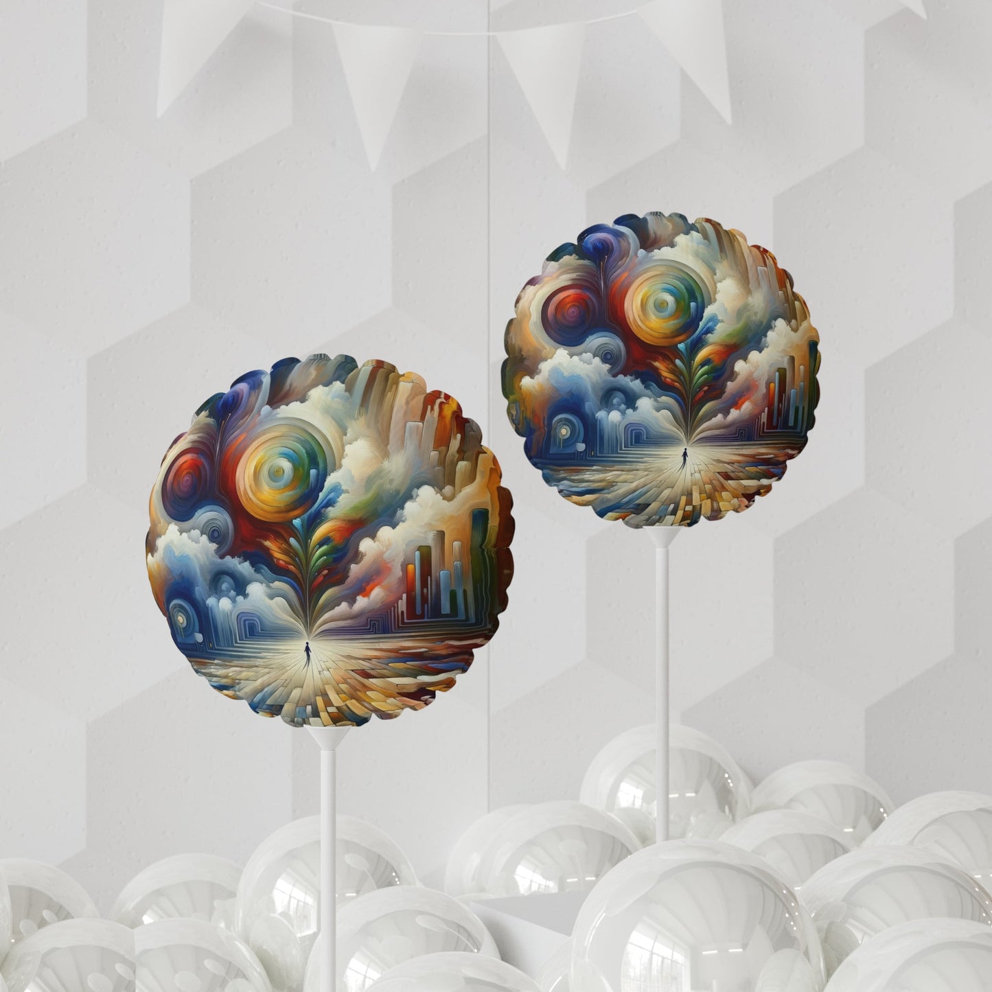 Sensory Thought Awakening Balloon (Round and Heart-shaped), 11" - ATUH.ART