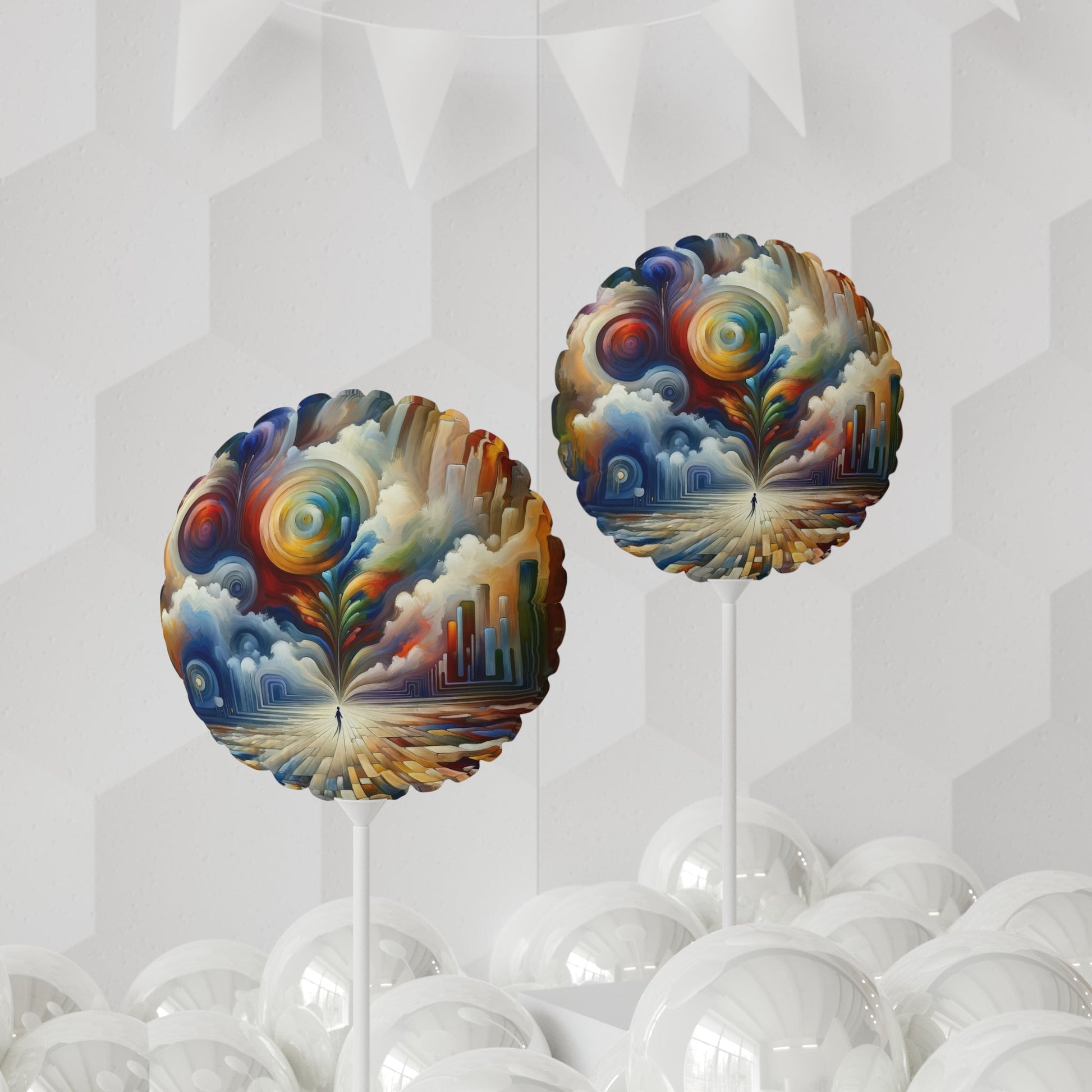 Sensory Thought Awakening Balloon (Round and Heart-shaped), 11" - ATUH.ART