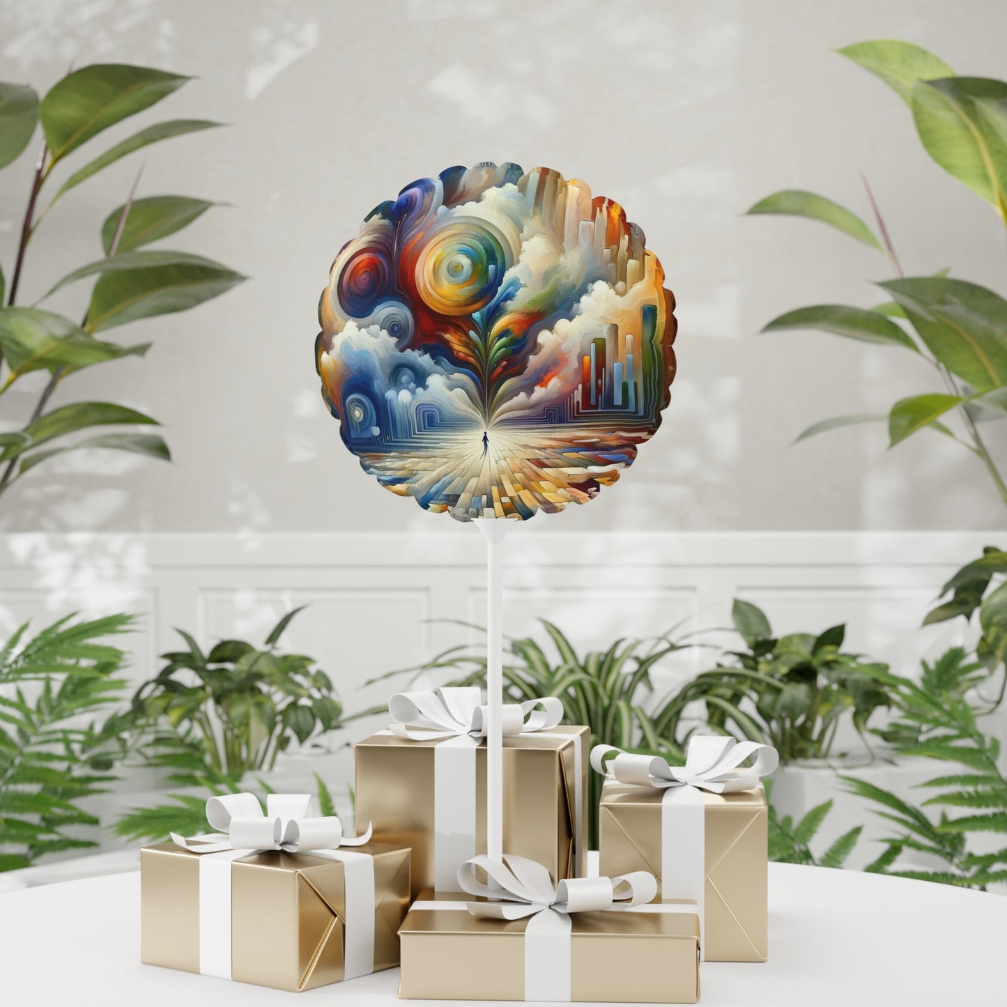 Sensory Thought Awakening Balloon (Round and Heart-shaped), 11" - ATUH.ART