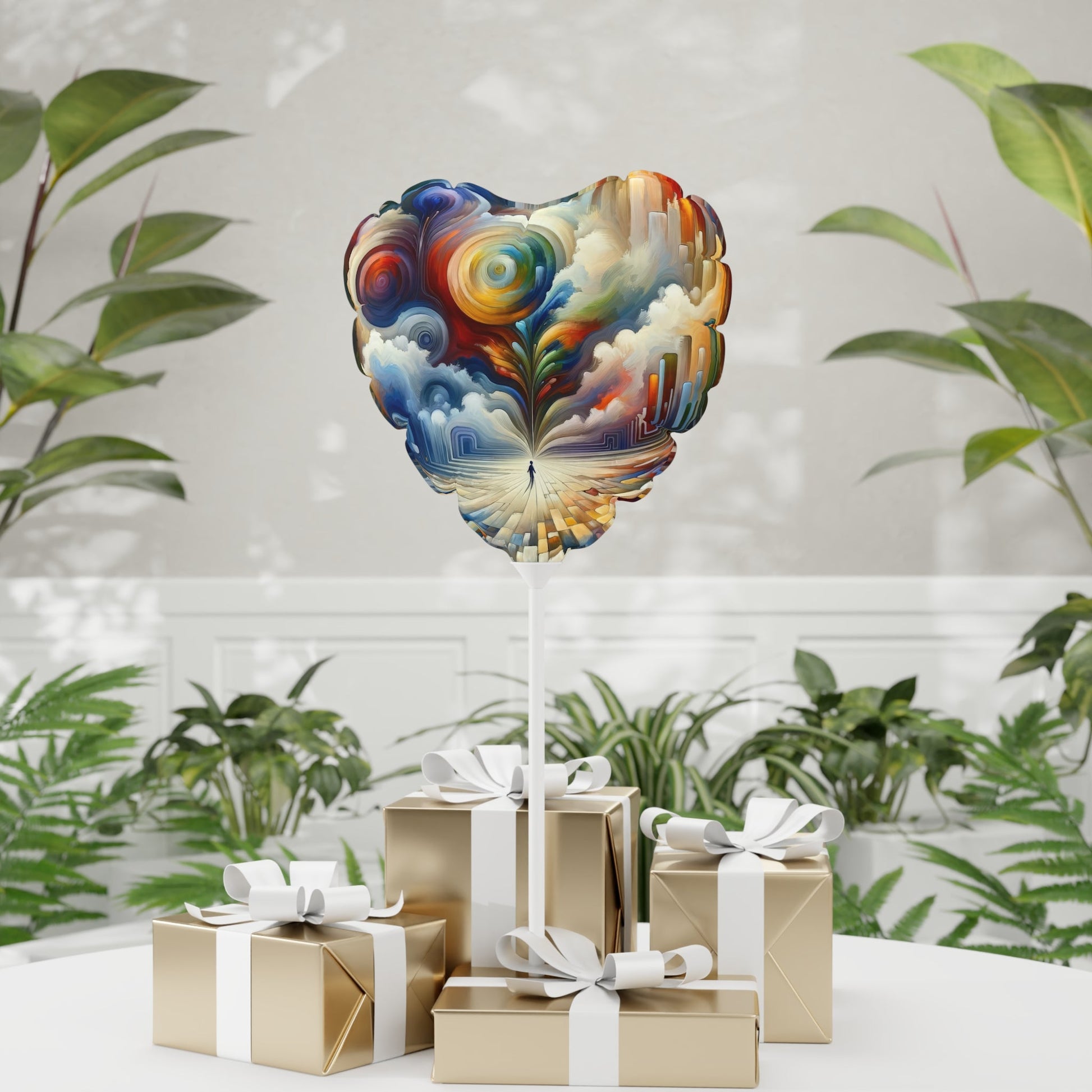 Sensory Thought Awakening Balloon (Round and Heart-shaped), 11" - ATUH.ART
