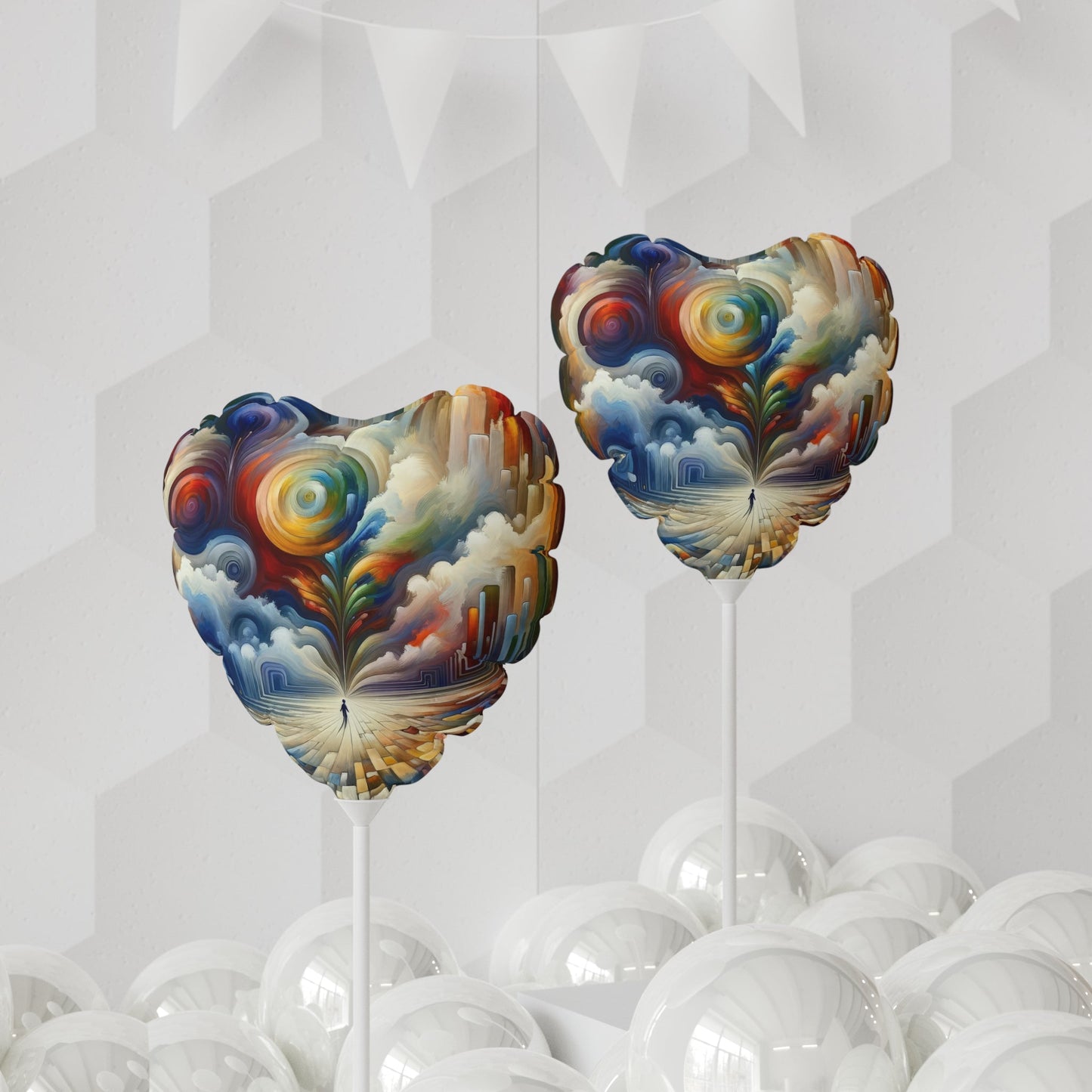 Sensory Thought Awakening Balloon (Round and Heart-shaped), 11" - ATUH.ART