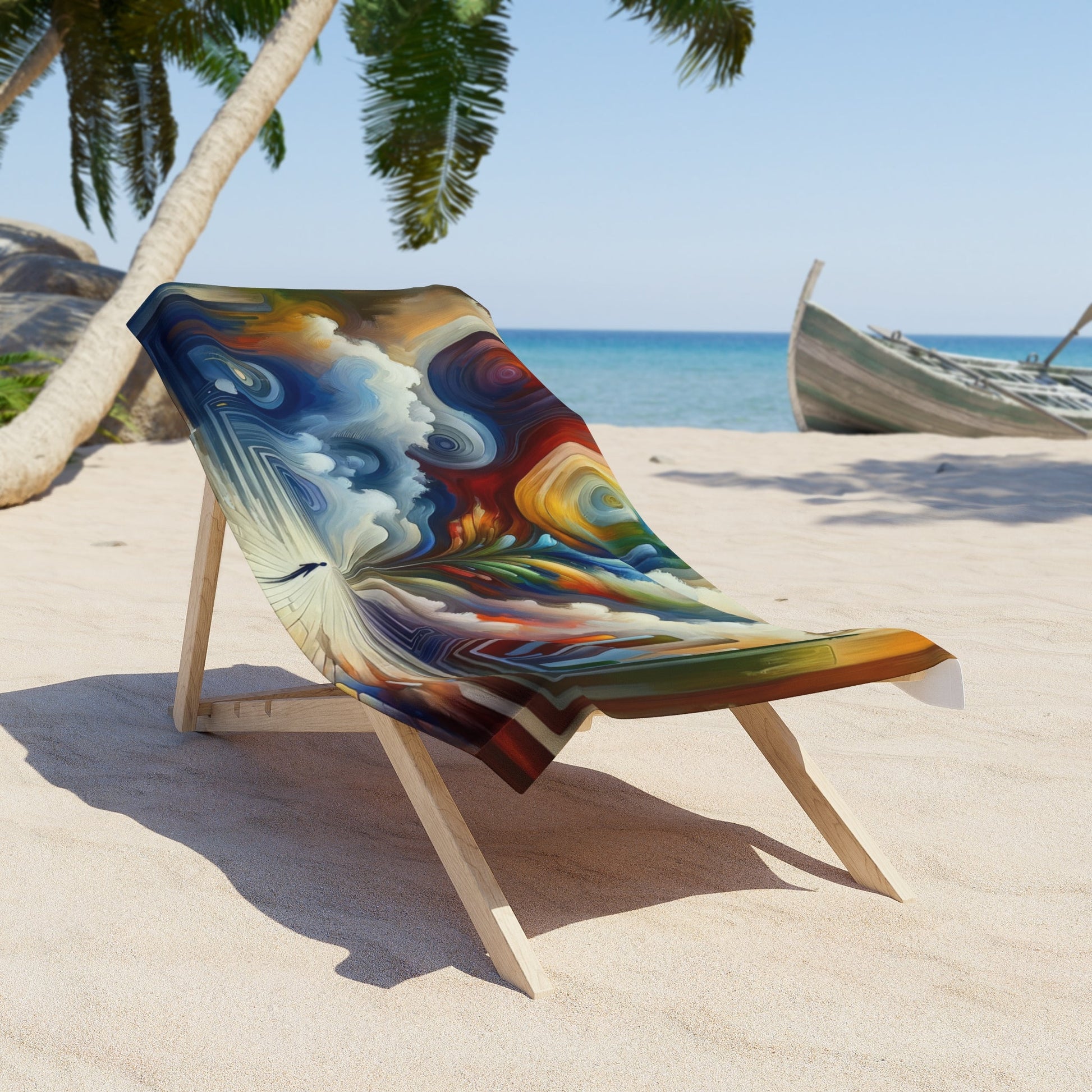 Sensory Thought Awakening Beach Towel - ATUH.ART