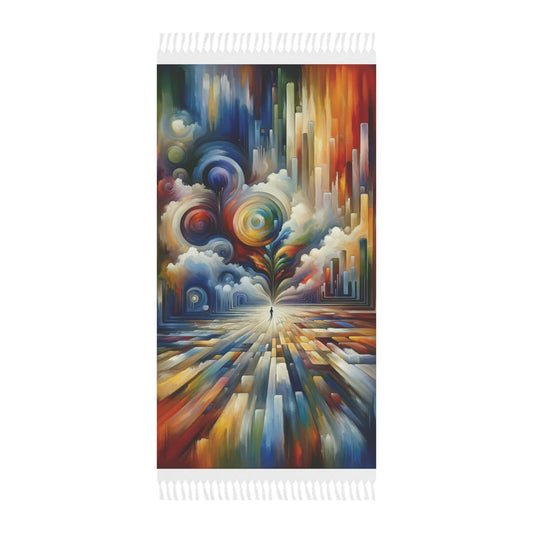 Sensory Thought Awakening Boho Beach Cloth - ATUH.ART