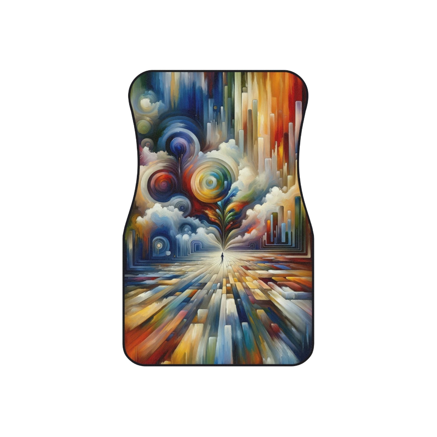 Sensory Thought Awakening Car Mats (2x Front) - ATUH.ART