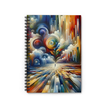 Sensory Thought Awakening Spiral Notebook - Ruled Line - ATUH.ART