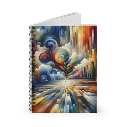 Sensory Thought Awakening Spiral Notebook - Ruled Line - ATUH.ART