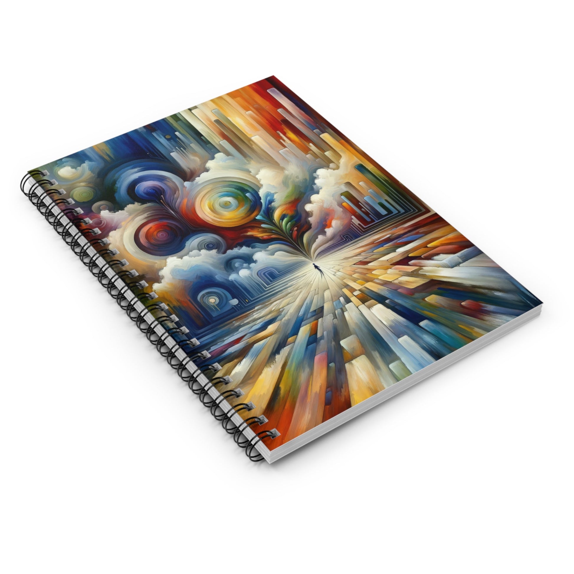 Sensory Thought Awakening Spiral Notebook - Ruled Line - ATUH.ART