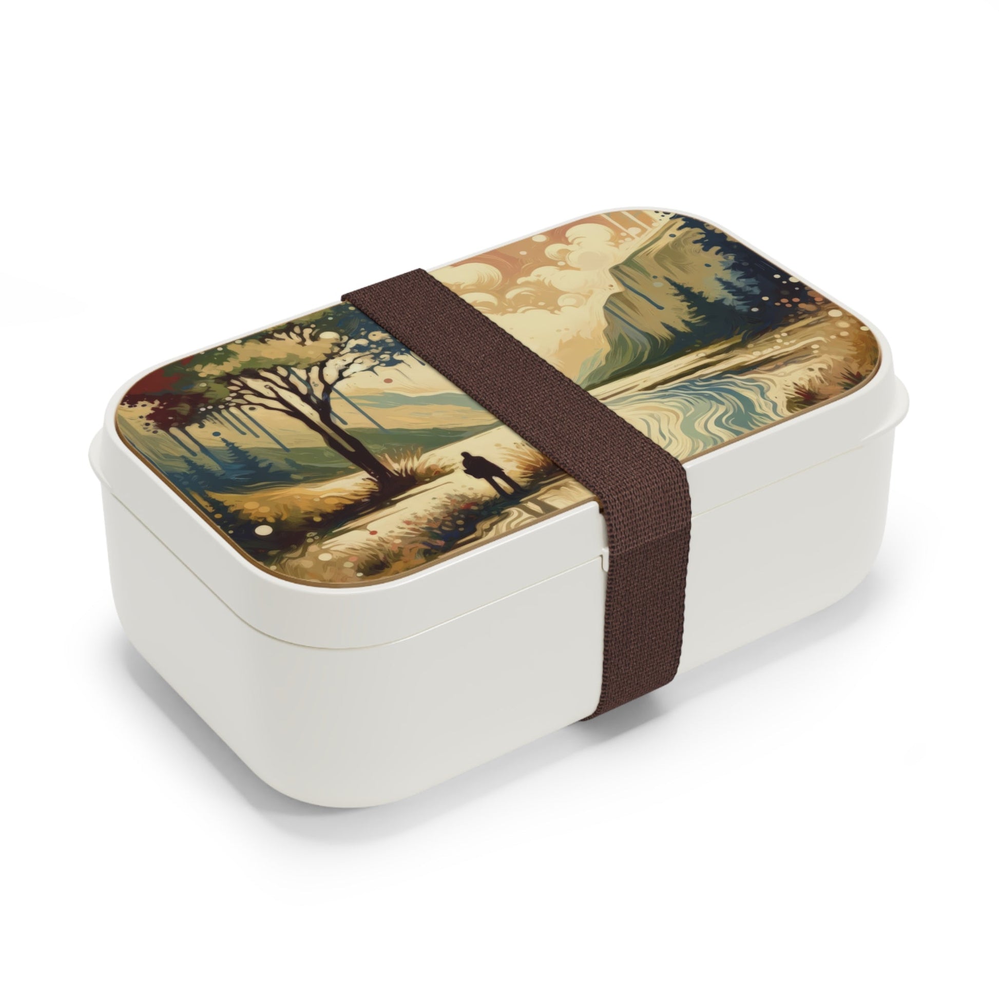 Serene Stream Sojourn Bento Lunch Box - ATUH.ART