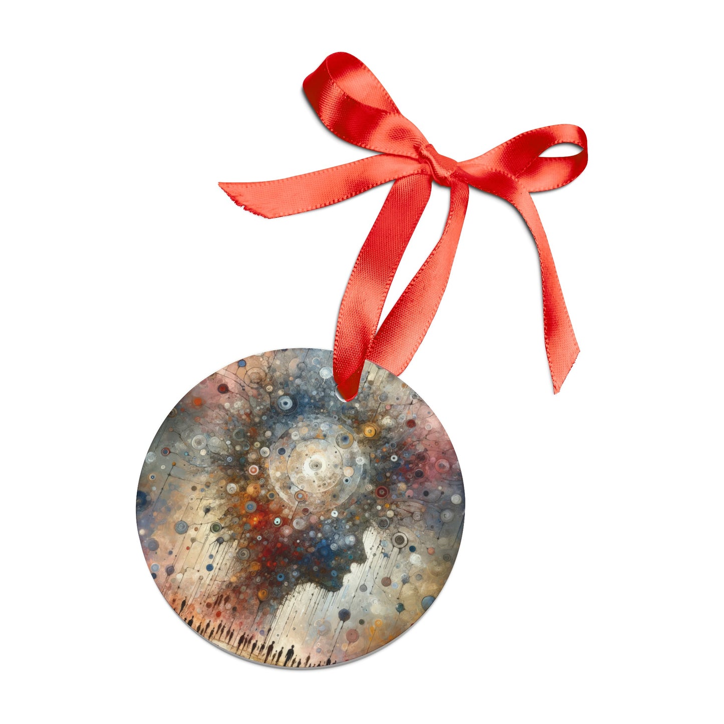 Shared Existence Solace Acrylic Ornament with Ribbon - ATUH.ART