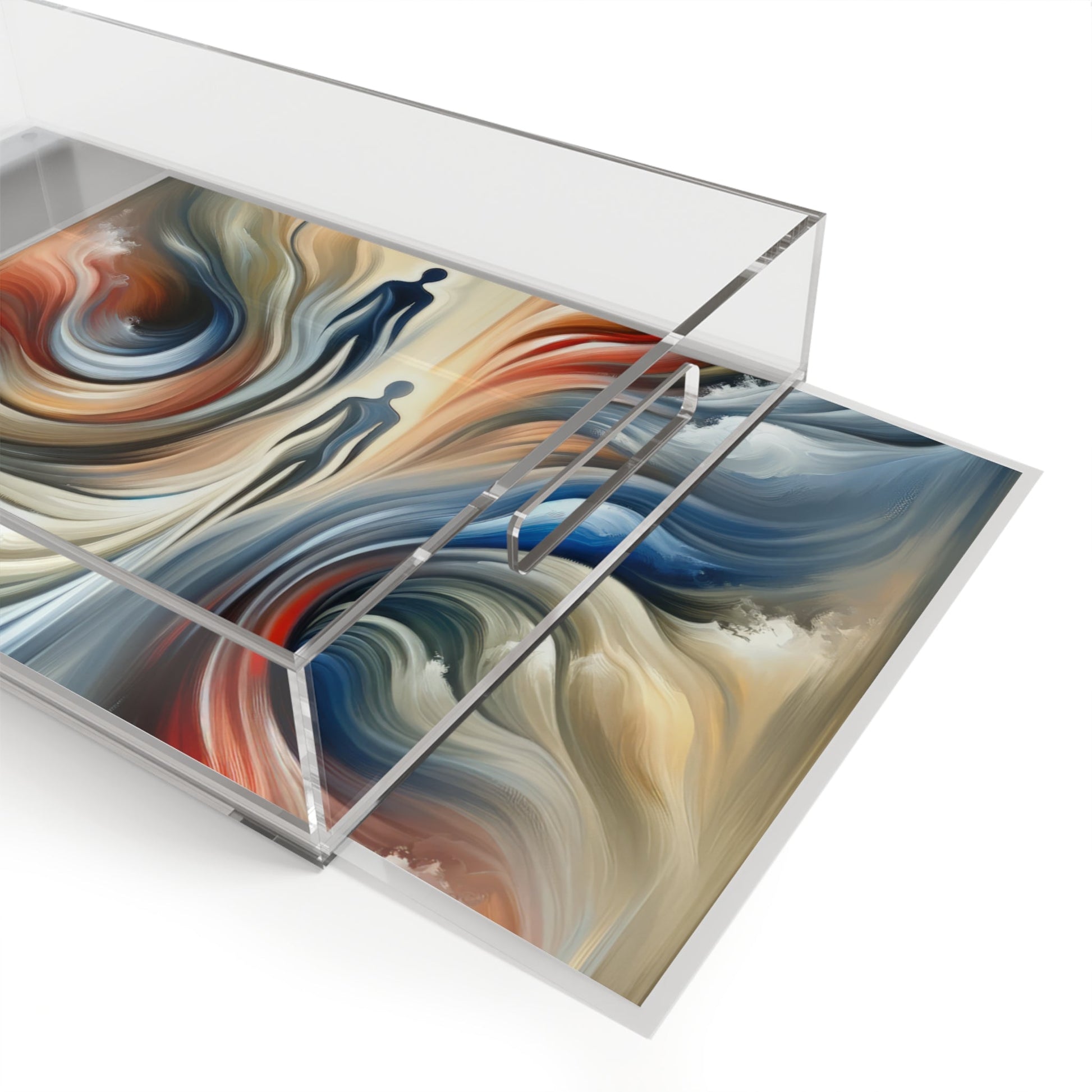 Silent Journey Recognition Acrylic Serving Tray - ATUH.ART