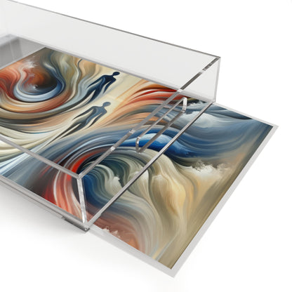 Silent Journey Recognition Acrylic Serving Tray - ATUH.ART