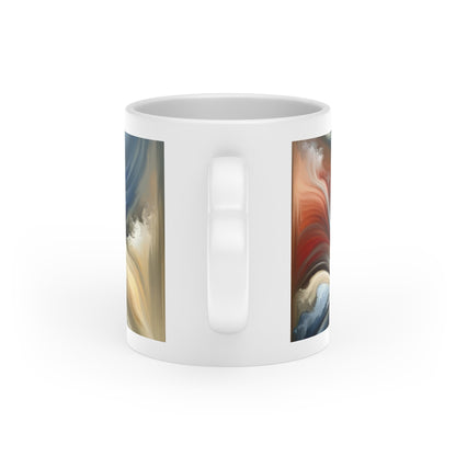 Silent Journey Recognition Heart-Shaped Mug - ATUH.ART