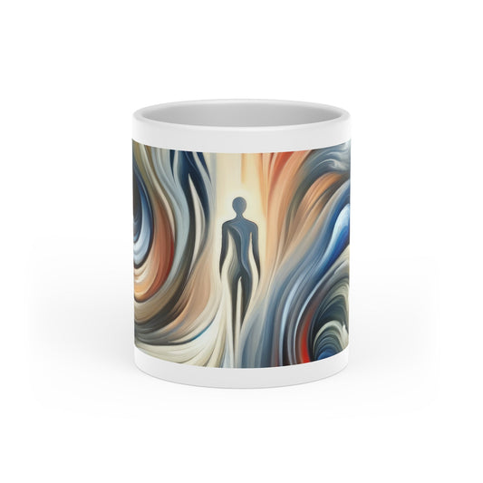 Silent Journey Recognition Heart-Shaped Mug - ATUH.ART