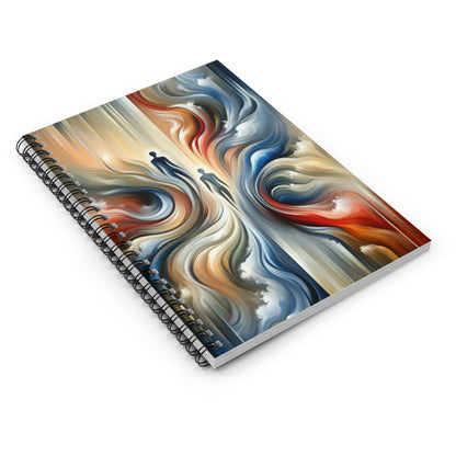 Silent Journey Recognition Spiral Notebook - Ruled Line - ATUH.ART