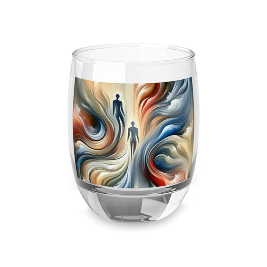 Silent Journey Recognition Whiskey Glass - ATUH.ART