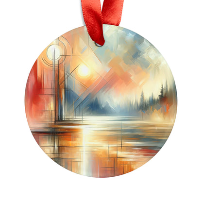 Simplicity Symphony Harmony Acrylic Ornament with Ribbon - ATUH.ART