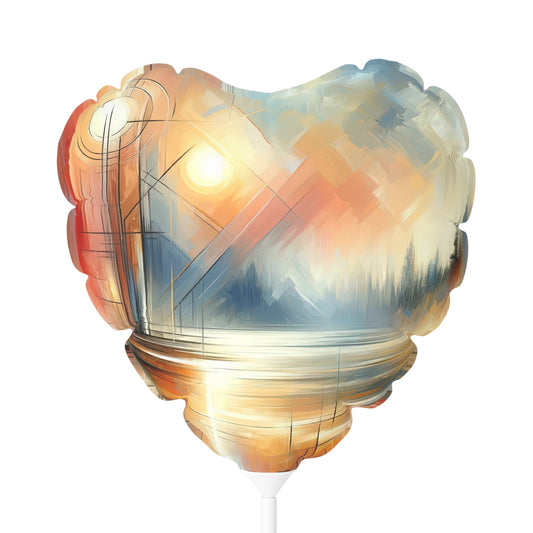 Simplicity Symphony Harmony Balloon (Round and Heart-shaped), 11" - ATUH.ART