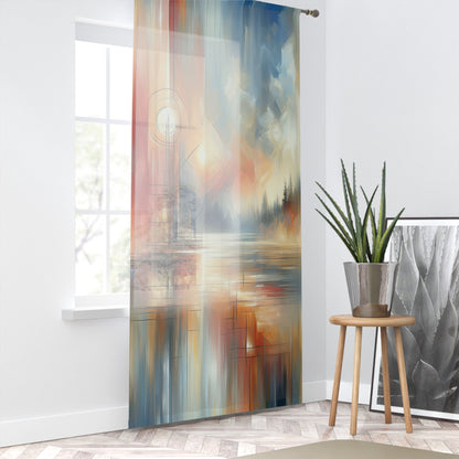 Simplicity Symphony Harmony Window Curtain - ATUH.ART