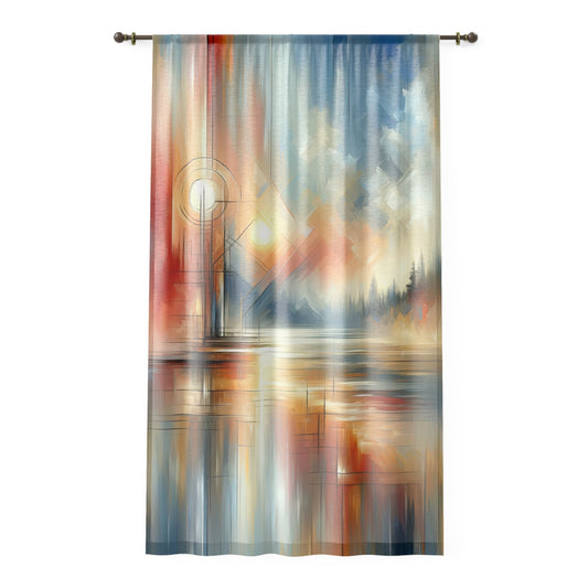 Simplicity Symphony Harmony Window Curtain - ATUH.ART