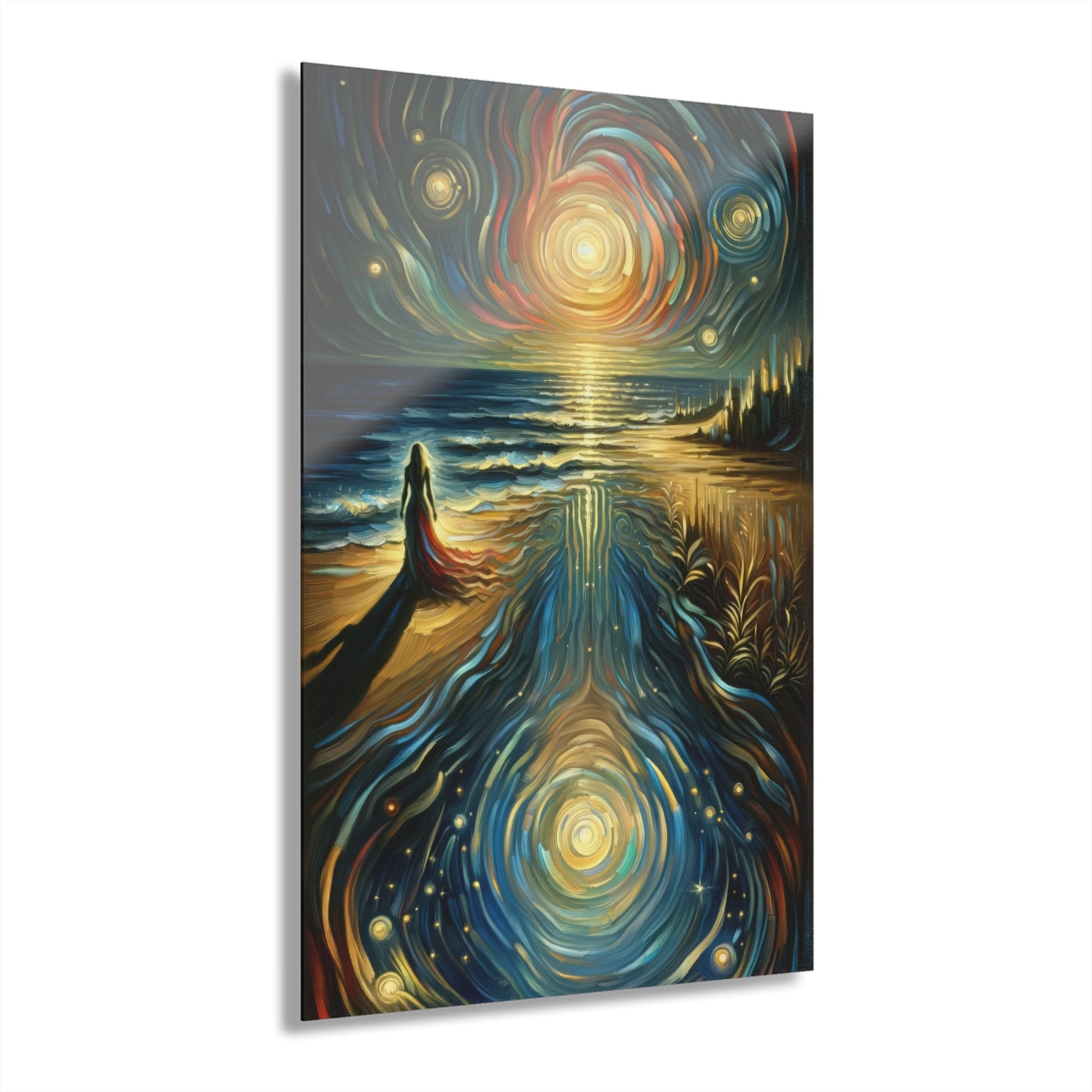 Solitary Evening Departure Acrylic Prints (French Cleat Hanging) - ATUH.ART