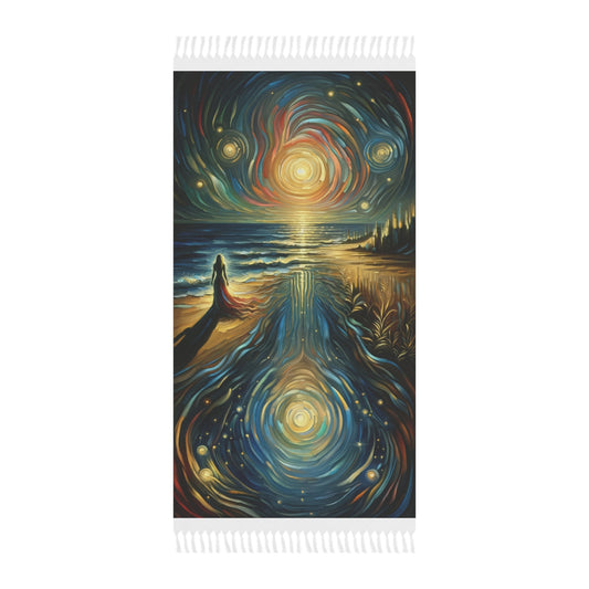 Solitary Evening Departure Boho Beach Cloth - ATUH.ART