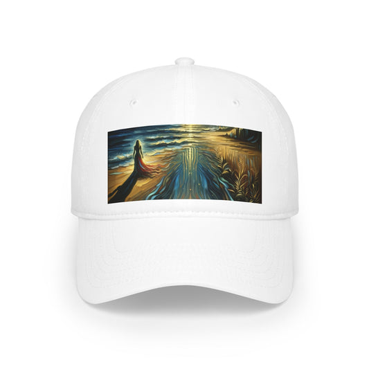 Solitary Evening Departure Low Profile Baseball Cap - ATUH.ART