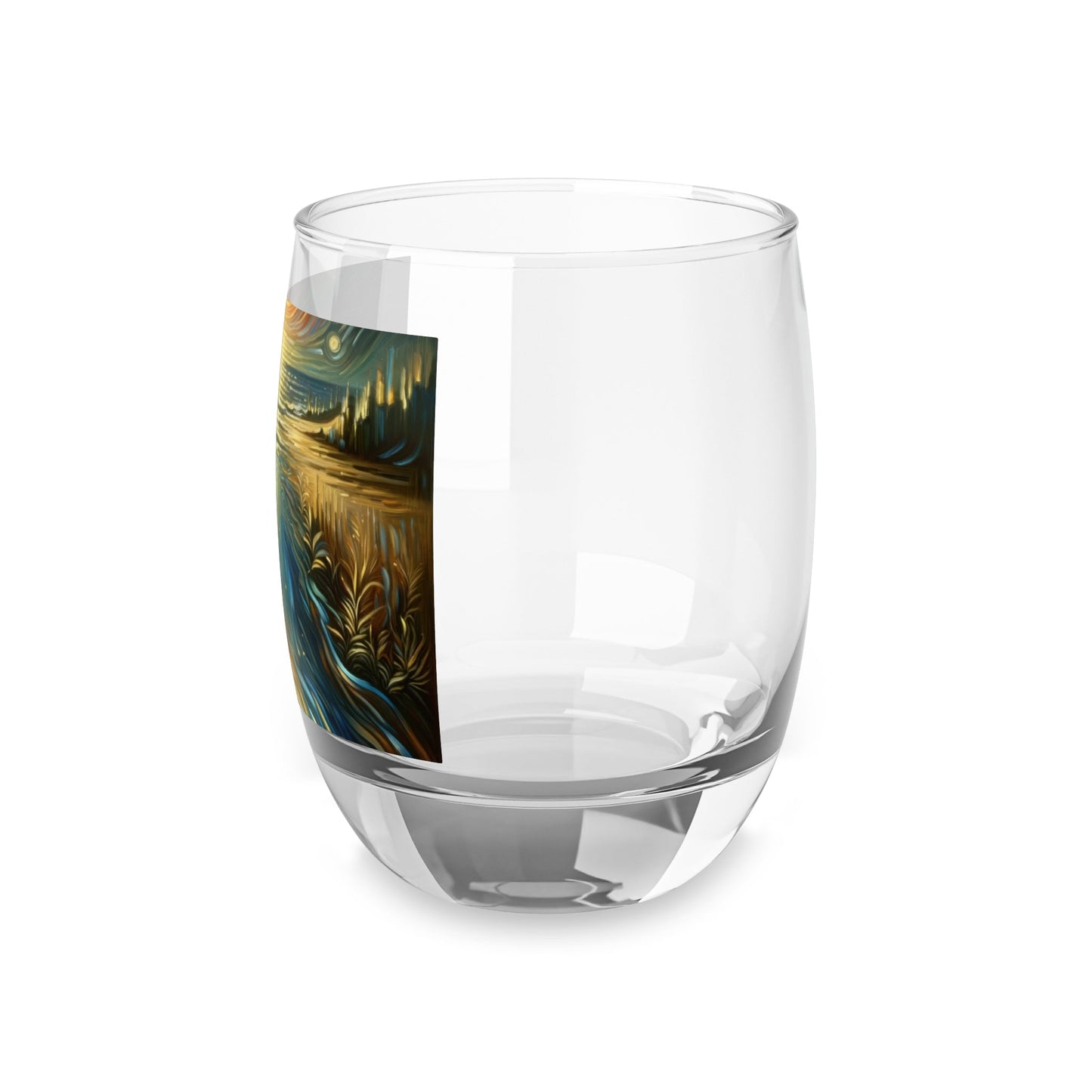 Solitary Evening Departure Whiskey Glass - ATUH.ART