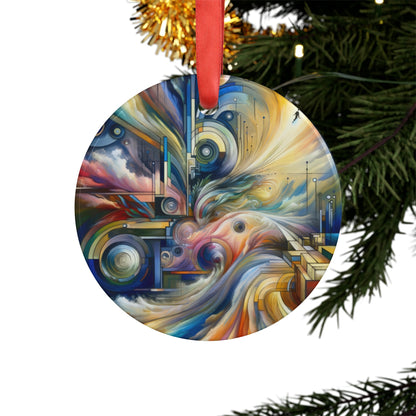 Sovereign Integral Journey Acrylic Ornament with Ribbon - ATUH.ART