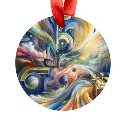 Sovereign Integral Journey Acrylic Ornament with Ribbon - ATUH.ART