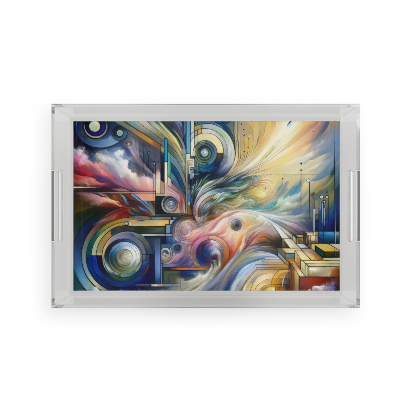 Sovereign Integral Journey Acrylic Serving Tray - ATUH.ART
