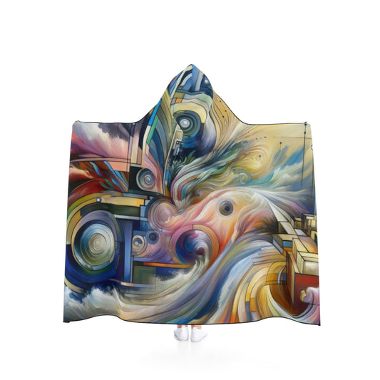 Sovereign Integral Journey Hooded Blanket - ATUH.ART