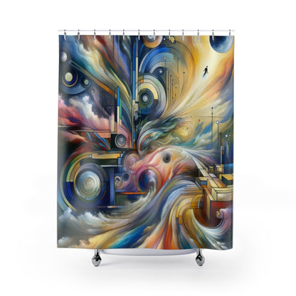 Sovereign Integral Journey Shower Curtains - ATUH.ART