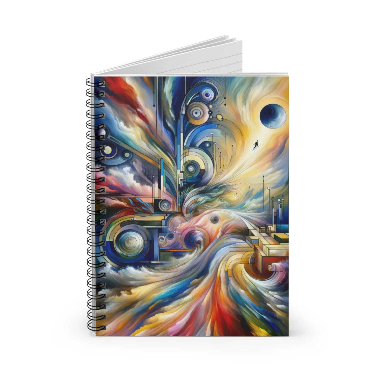 Sovereign Integral Journey Spiral Notebook - Ruled Line - ATUH.ART