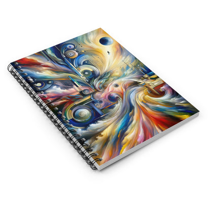 Sovereign Integral Journey Spiral Notebook - Ruled Line - ATUH.ART