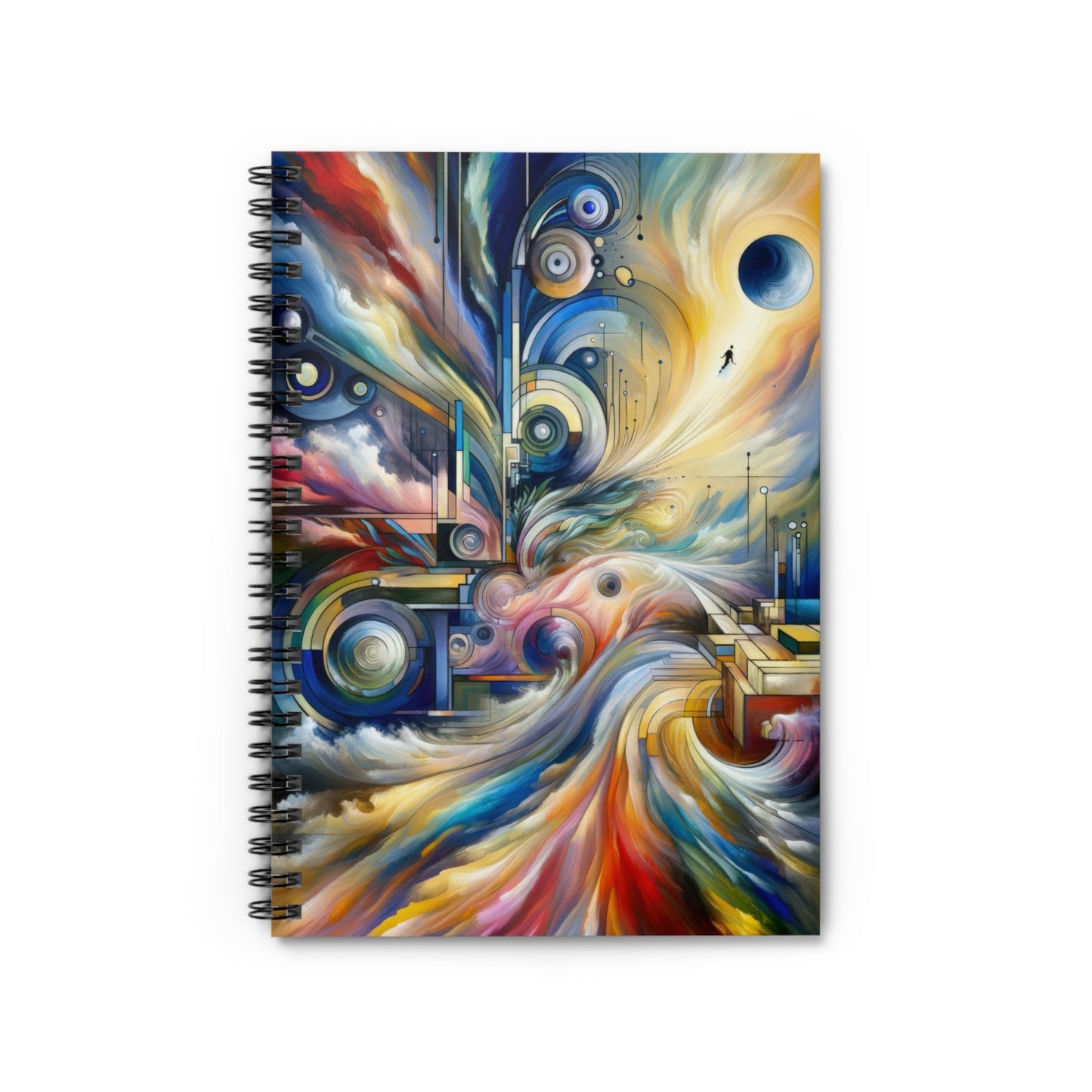 Sovereign Integral Journey Spiral Notebook - Ruled Line - ATUH.ART