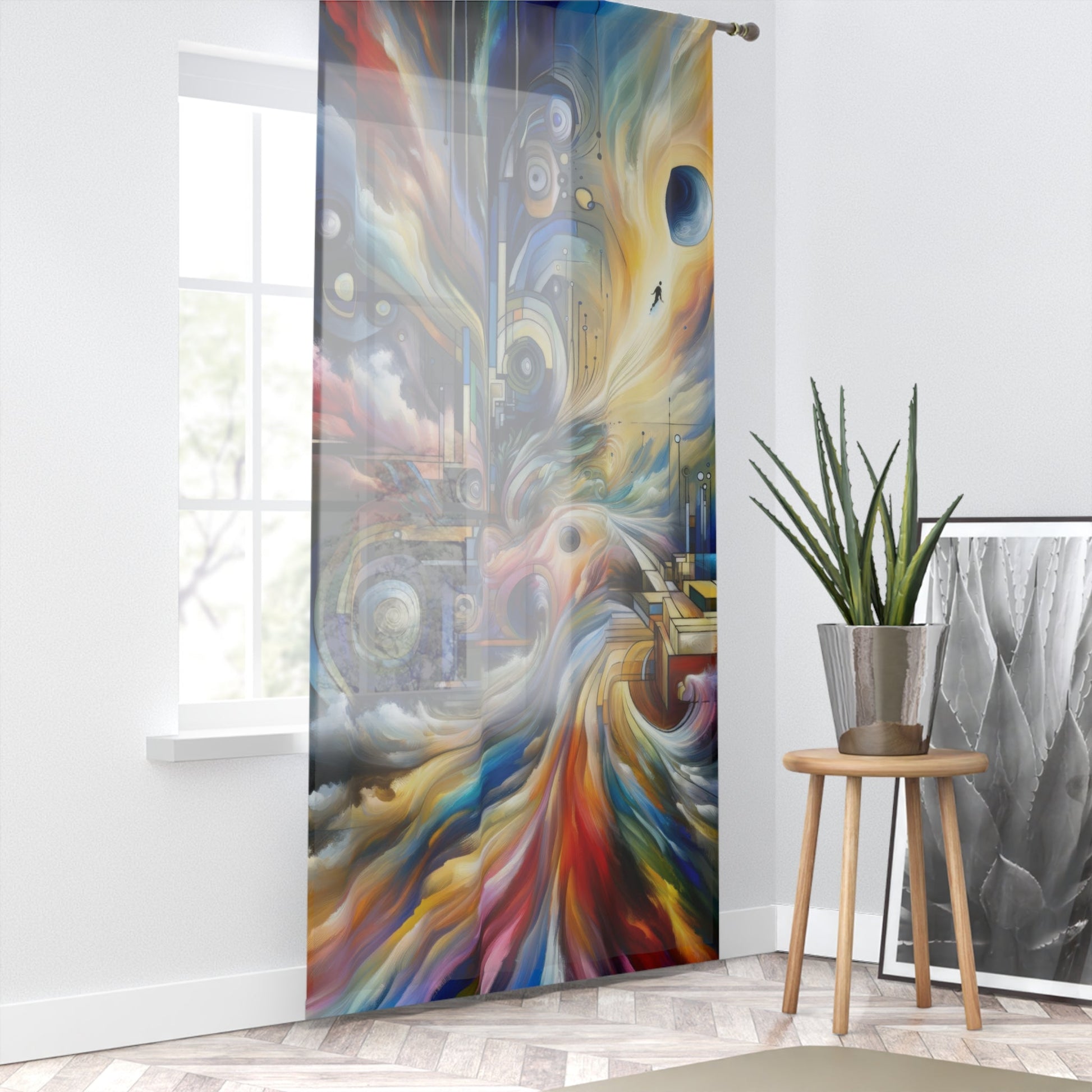 Sovereign Integral Journey Window Curtain - ATUH.ART