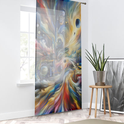 Sovereign Integral Journey Window Curtain - ATUH.ART