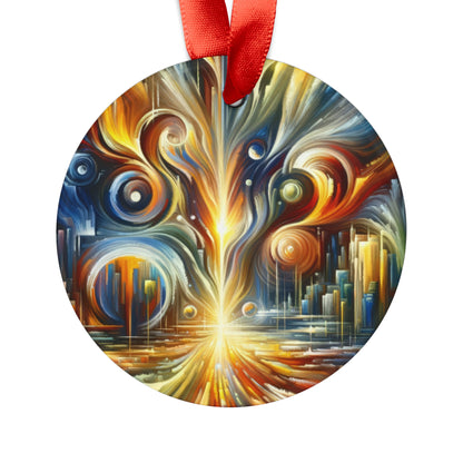 Sovereign Integral Transformation Acrylic Ornament with Ribbon - ATUH.ART