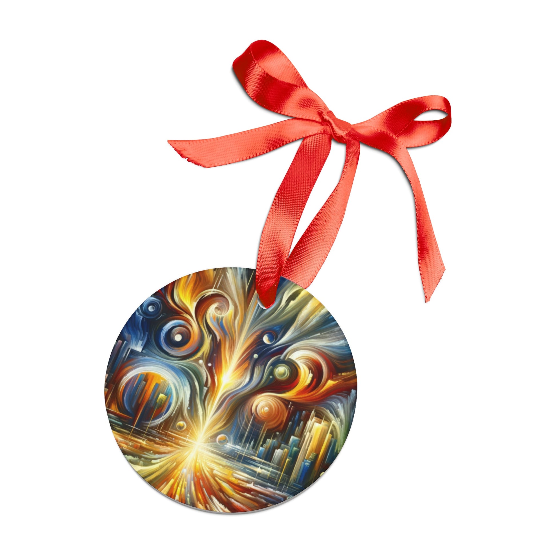 Sovereign Integral Transformation Acrylic Ornament with Ribbon - ATUH.ART