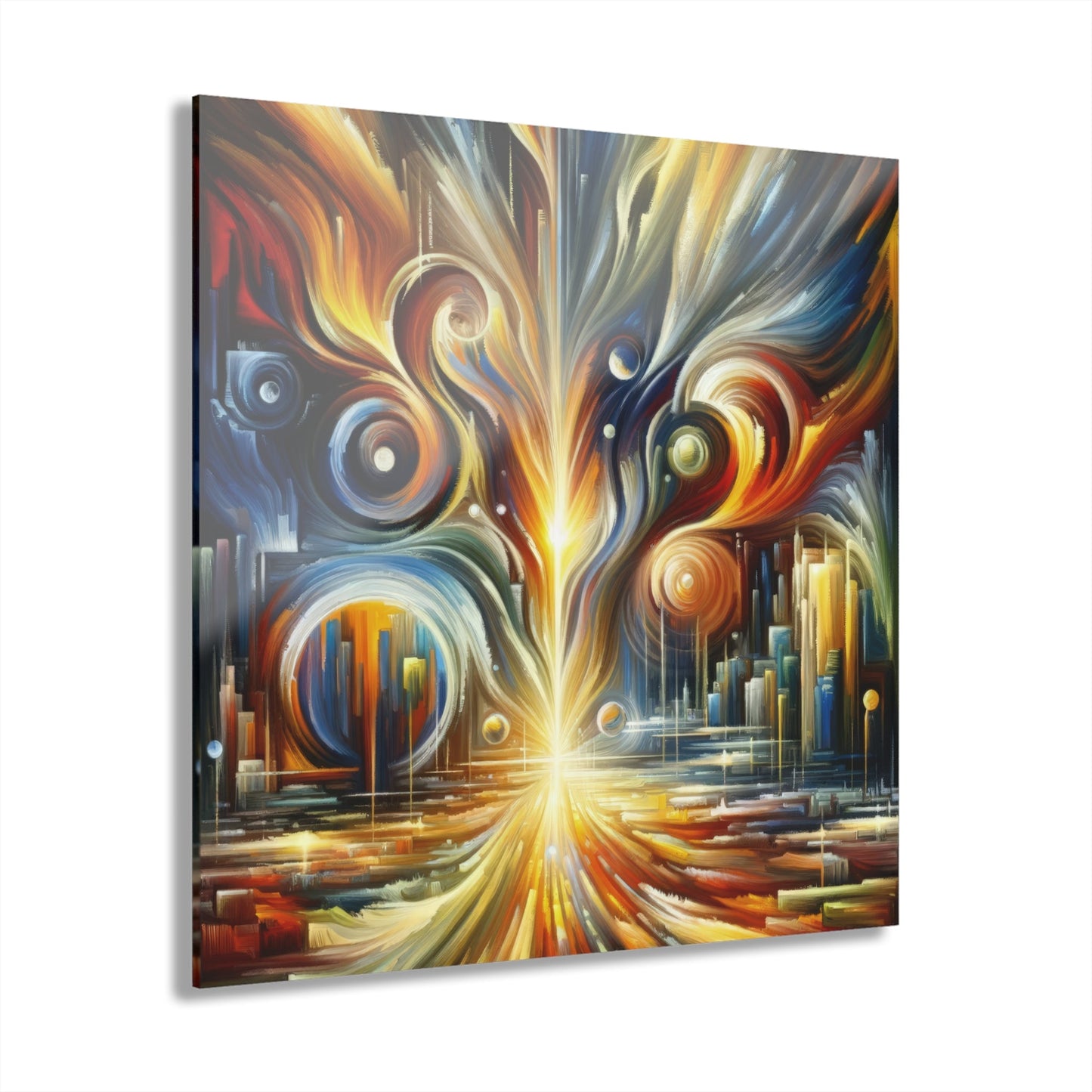 Sovereign Integral Transformation Acrylic Prints (French Cleat Hanging) - ATUH.ART