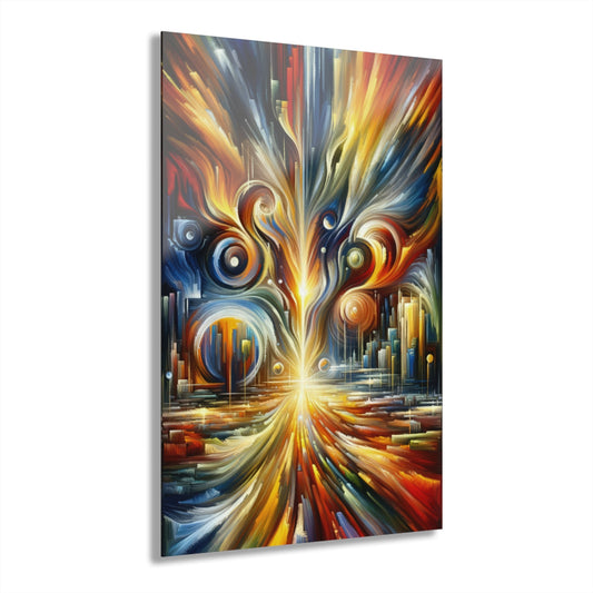 Sovereign Integral Transformation Acrylic Prints (French Cleat Hanging) - ATUH.ART