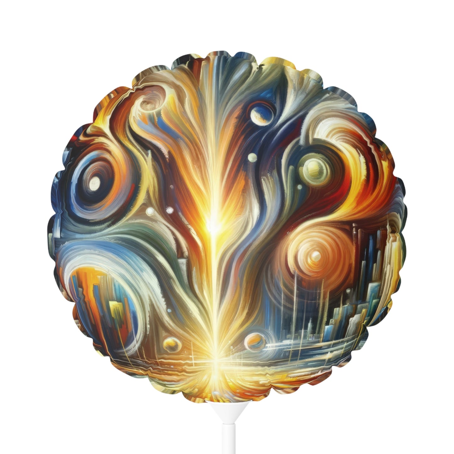 Sovereign Integral Transformation Balloon (Round and Heart-shaped), 11" - ATUH.ART