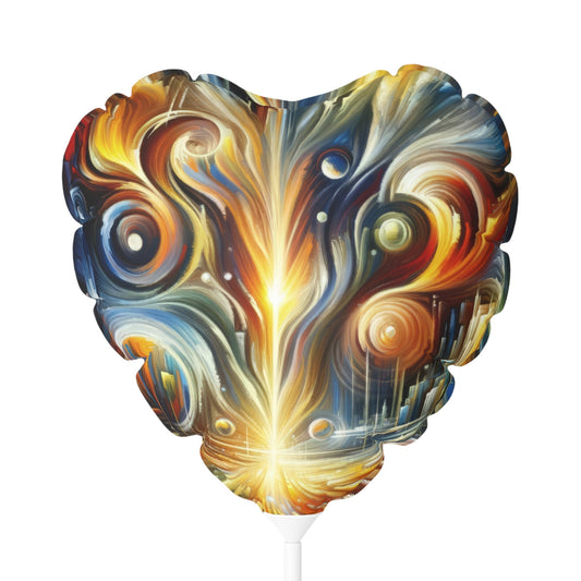 Sovereign Integral Transformation Balloon (Round and Heart-shaped), 11" - ATUH.ART