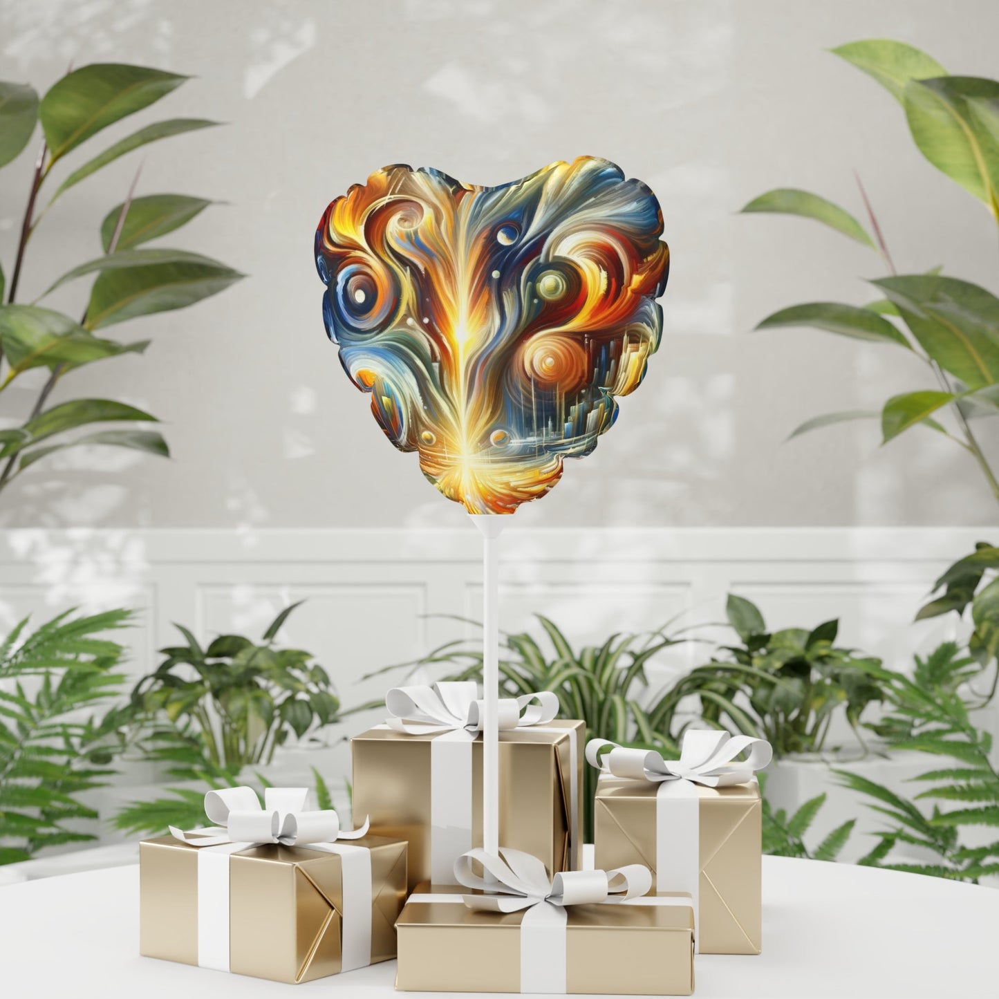 Sovereign Integral Transformation Balloon (Round and Heart-shaped), 11" - ATUH.ART