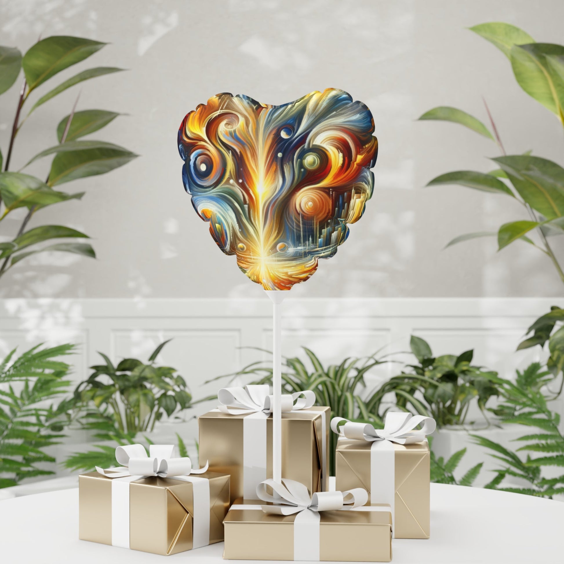 Sovereign Integral Transformation Balloon (Round and Heart-shaped), 11" - ATUH.ART