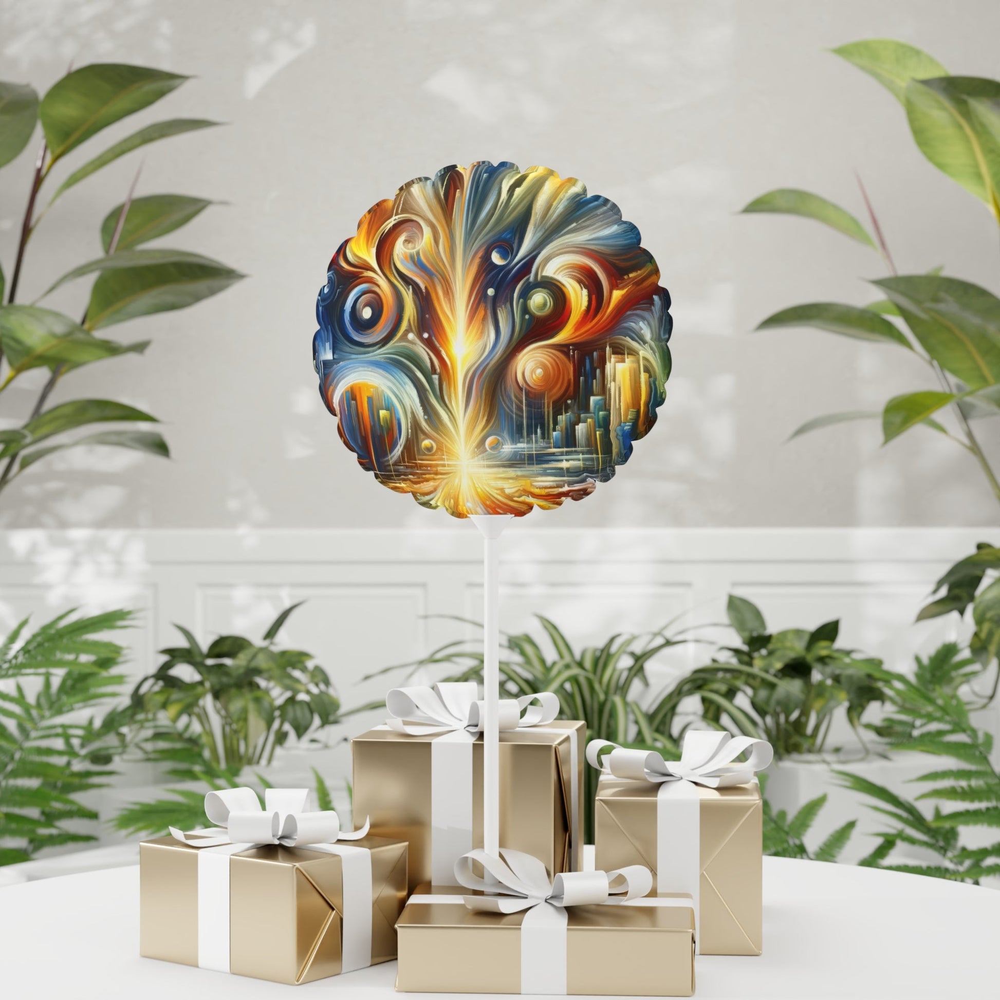Sovereign Integral Transformation Balloon (Round and Heart-shaped), 11" - ATUH.ART