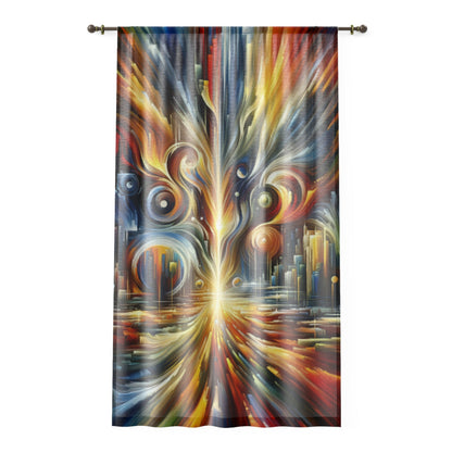 Sovereign Integral Transformation Window Curtain - ATUH.ART