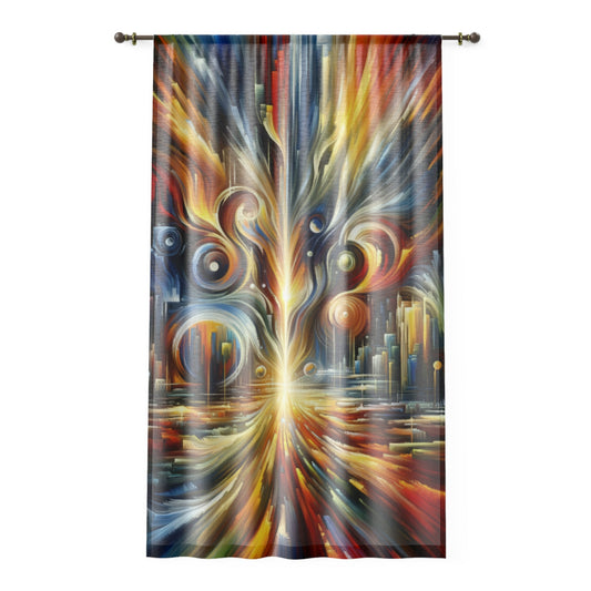 Sovereign Integral Transformation Window Curtain - ATUH.ART