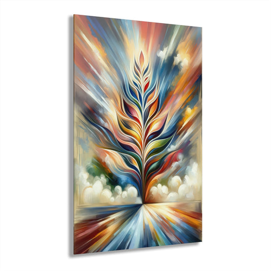 Sovereign Radiance Cultivation Acrylic Prints (French Cleat Hanging) - ATUH.ART