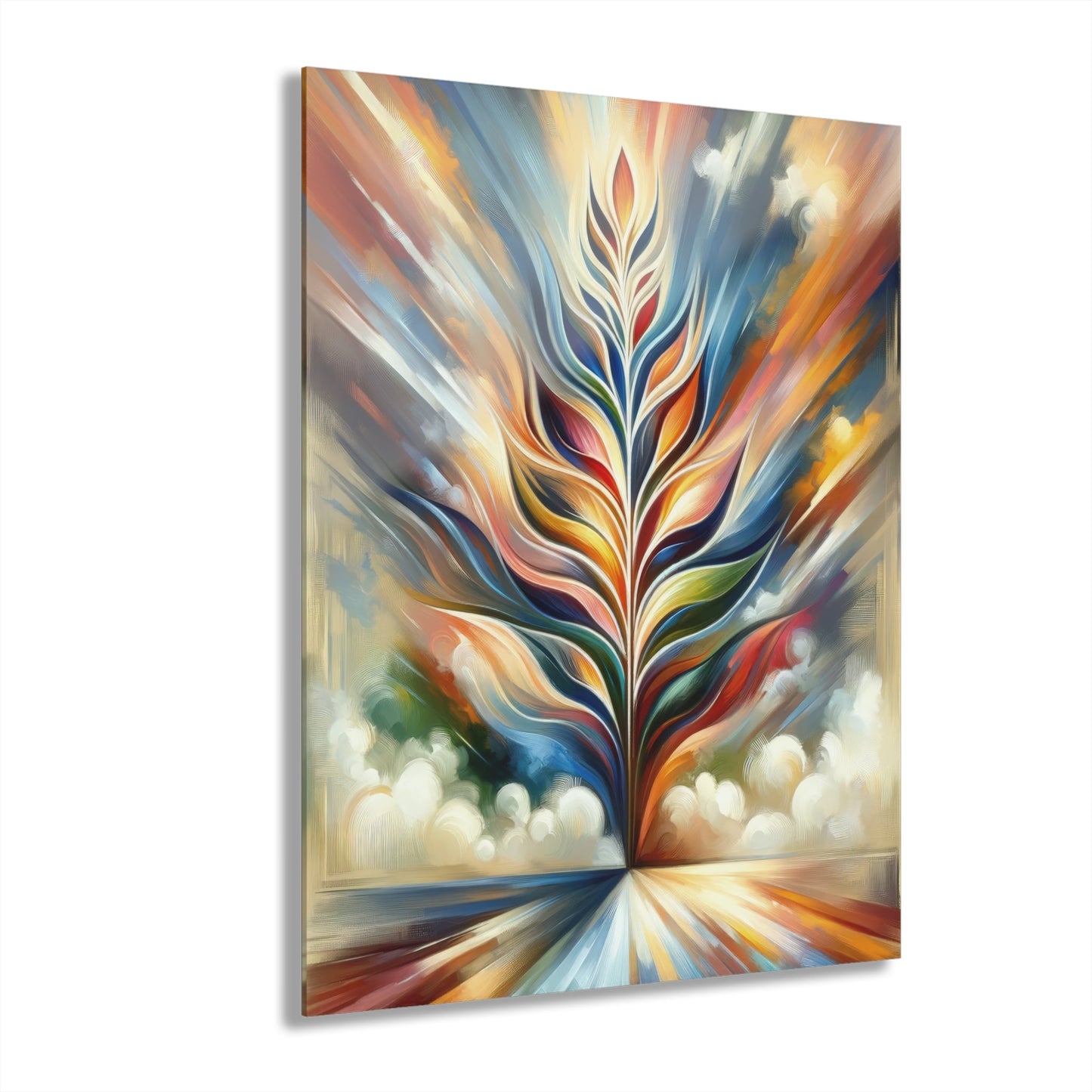 Sovereign Radiance Cultivation Acrylic Prints (French Cleat Hanging) - ATUH.ART